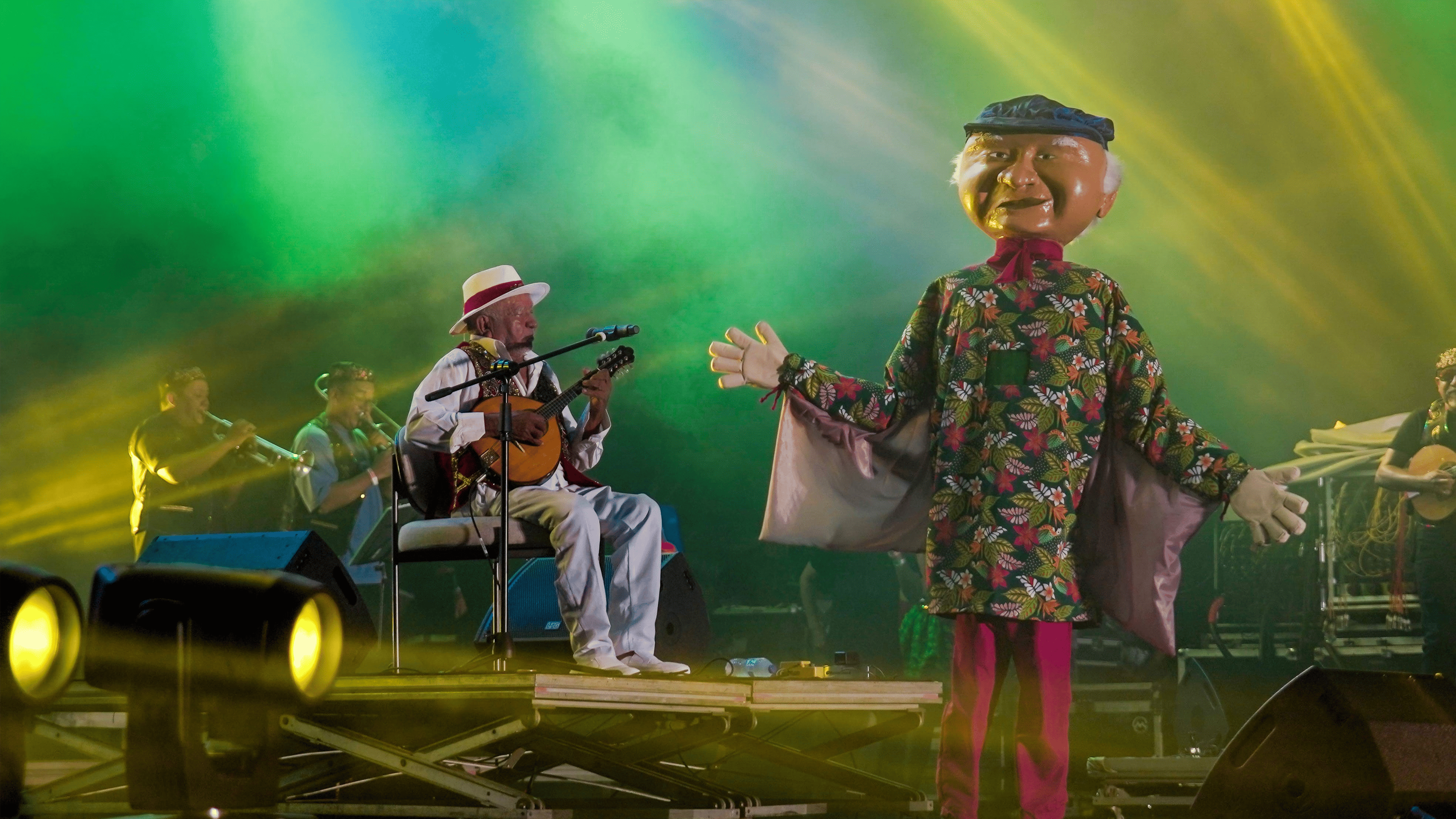 Comedido, antes do show, o autodidata celebrou o reconhecimento e avaliou o legado de sua carreira